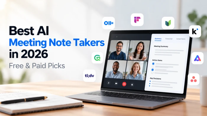 Best AI Meeting Note Takers in 2026: Free & Paid Picks