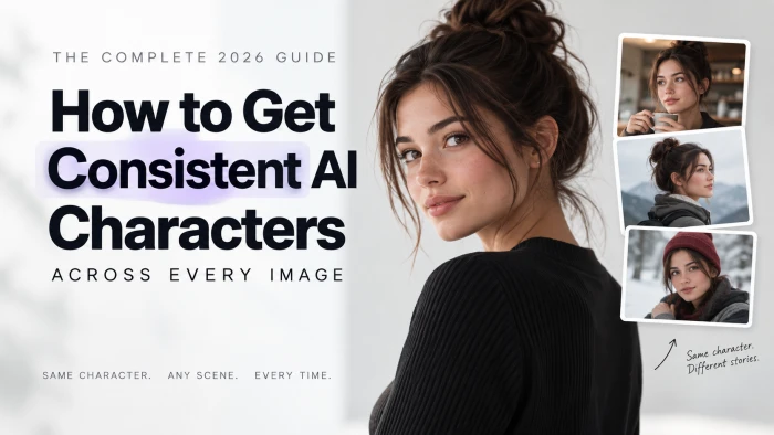 How to Get Consistent AI Characters Across Every Image (2026 Guide)