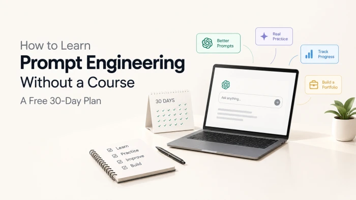 How to Learn Prompt Engineering Without a Course: A Free 30-Day Plan